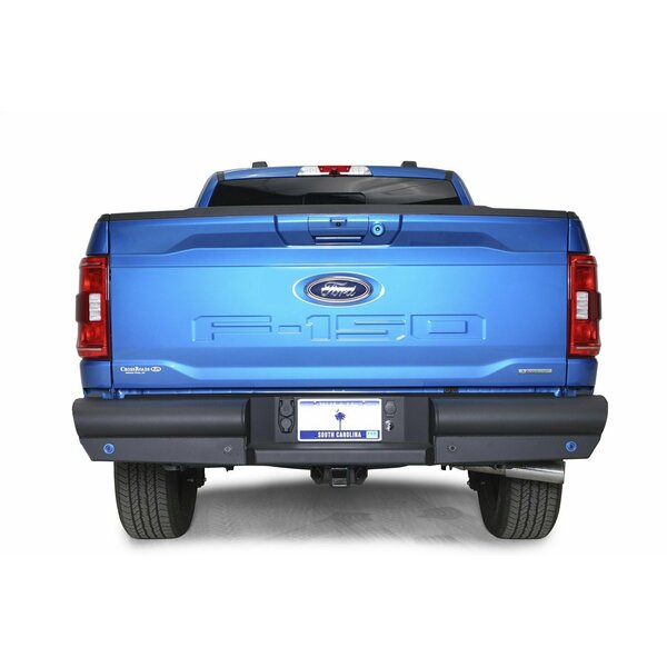 Fab Fours BUMPER TRUCK REAR Direct Fit Mounting Hardware Included OEM Receiver Hitch And Wiring Locations 1 FF21-U5050-1